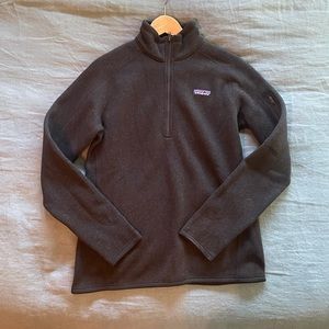 Black Patagonia Fleece Sweater
